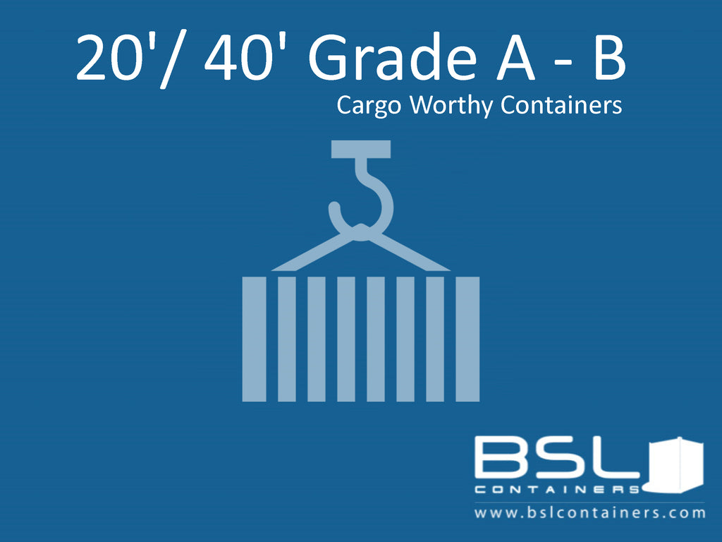20' & 40' Grade A -B Used Containers ex China - eSHOP - BSL CONTAINERS 