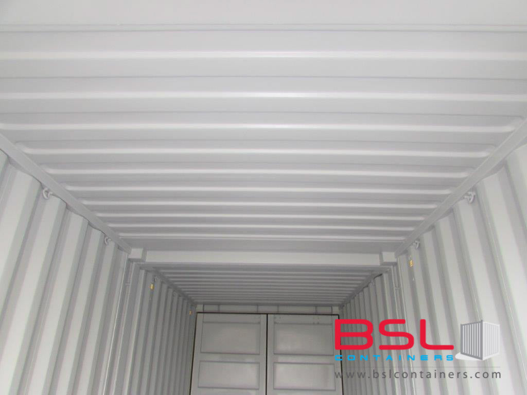 20'Duocon (2 x 10') ISO New Build One Trip Shipping Containers in RAL1015 Beige ex St. Louis - eSHOP - BSL CONTAINERS 