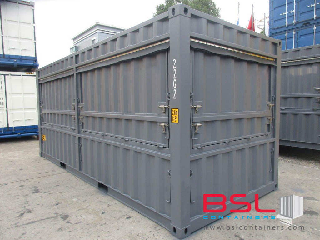 20' New Build ISO Kiosk Containers (Container shop) FOB China CY (20'Kiosk) - eSHOP - BSL CONTAINERS 