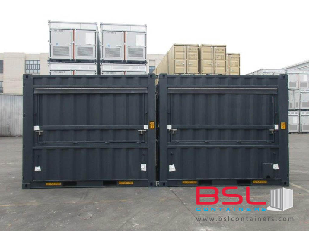 10'+10’ New Build ISO Kiosk Containers Set (Container shop) FOB China CY (10'Kiosk) - eSHOP - BSL CONTAINERS 