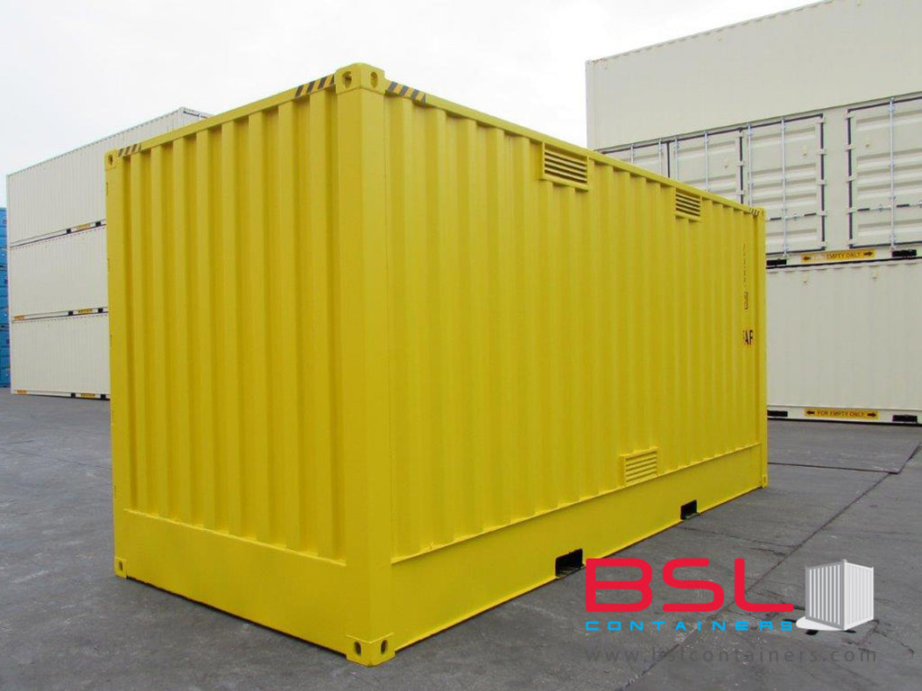 20’HC ISO New Build Full Side Opening Hazardous Containers FOB China CY (20'HCOSDG) - eSHOP - BSL CONTAINERS 